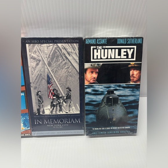 Lot 4 Rare VHS Screening Copies Promo Not For Rental Video Store Screeners RARE - Picture 2 of 7